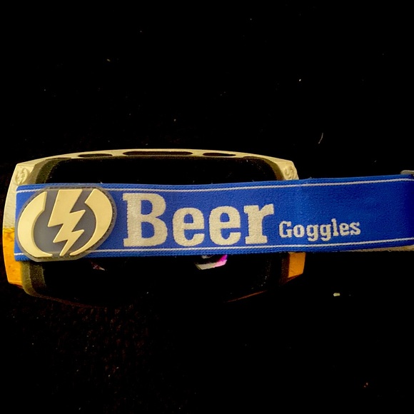 Electric snowboard beer goggles. Read - Picture 2 of 2
